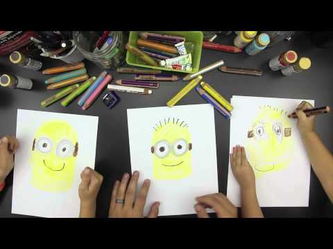 480x360 How To Draw A Minion (For Kids)