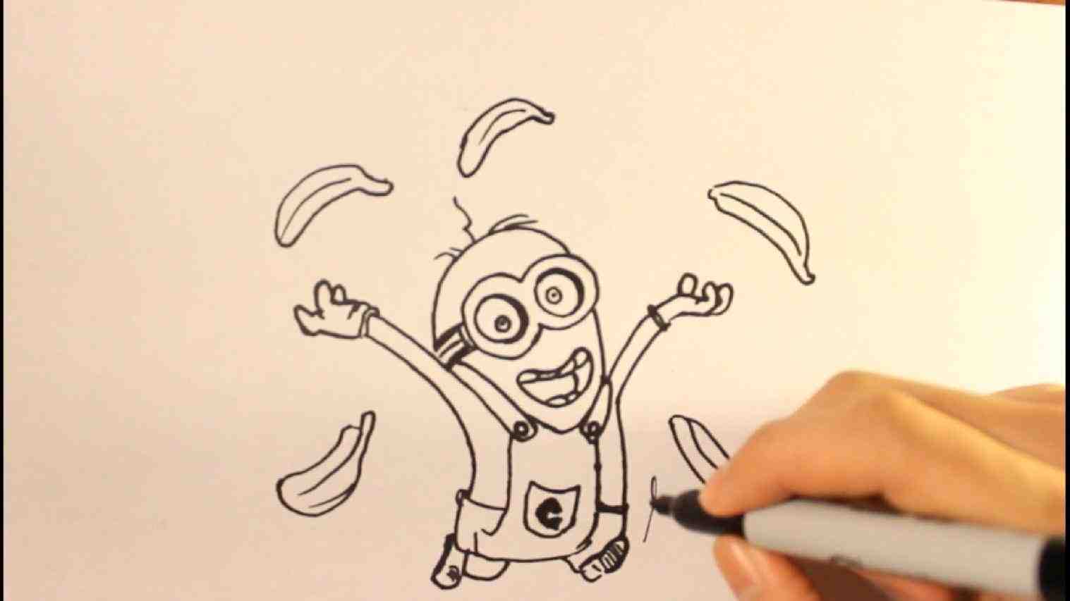 1517x853 Learn How To Draw Stuart From Minions Minions Step By Step Drawing