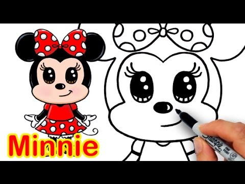480x360 How To Draw Disney Minnie Mouse Cute Step By Step Easy
