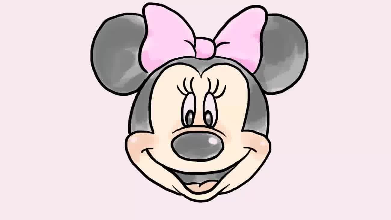 1300x732 How To Draw Minnie Mouse Vripmaster