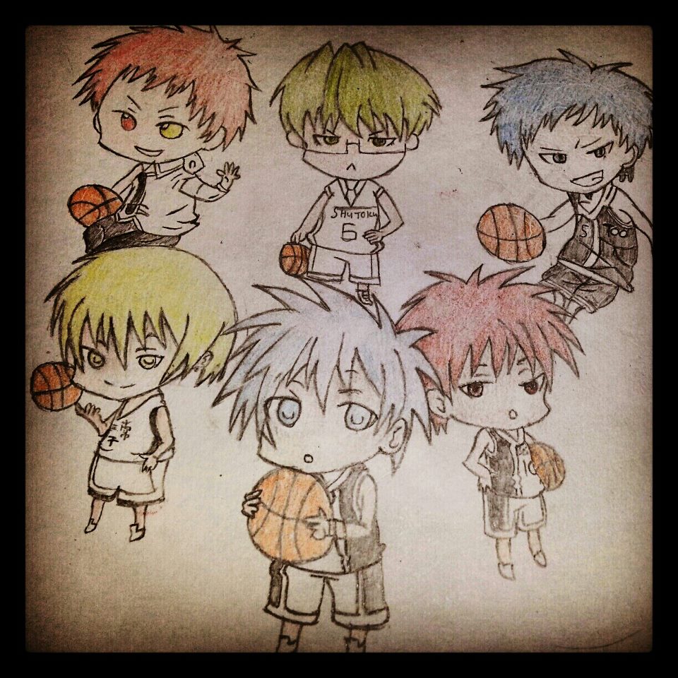 960x960 My 6 Chibi Generation Of Miracles Drawing By Takeodavid