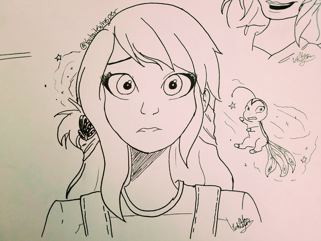 1024x768 Miraculous Drawing Practice By Youtaite Whisper