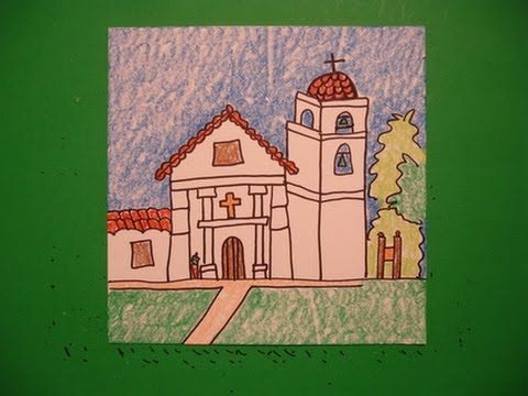 480x360 Let's Draw Mission Santa Cruz!