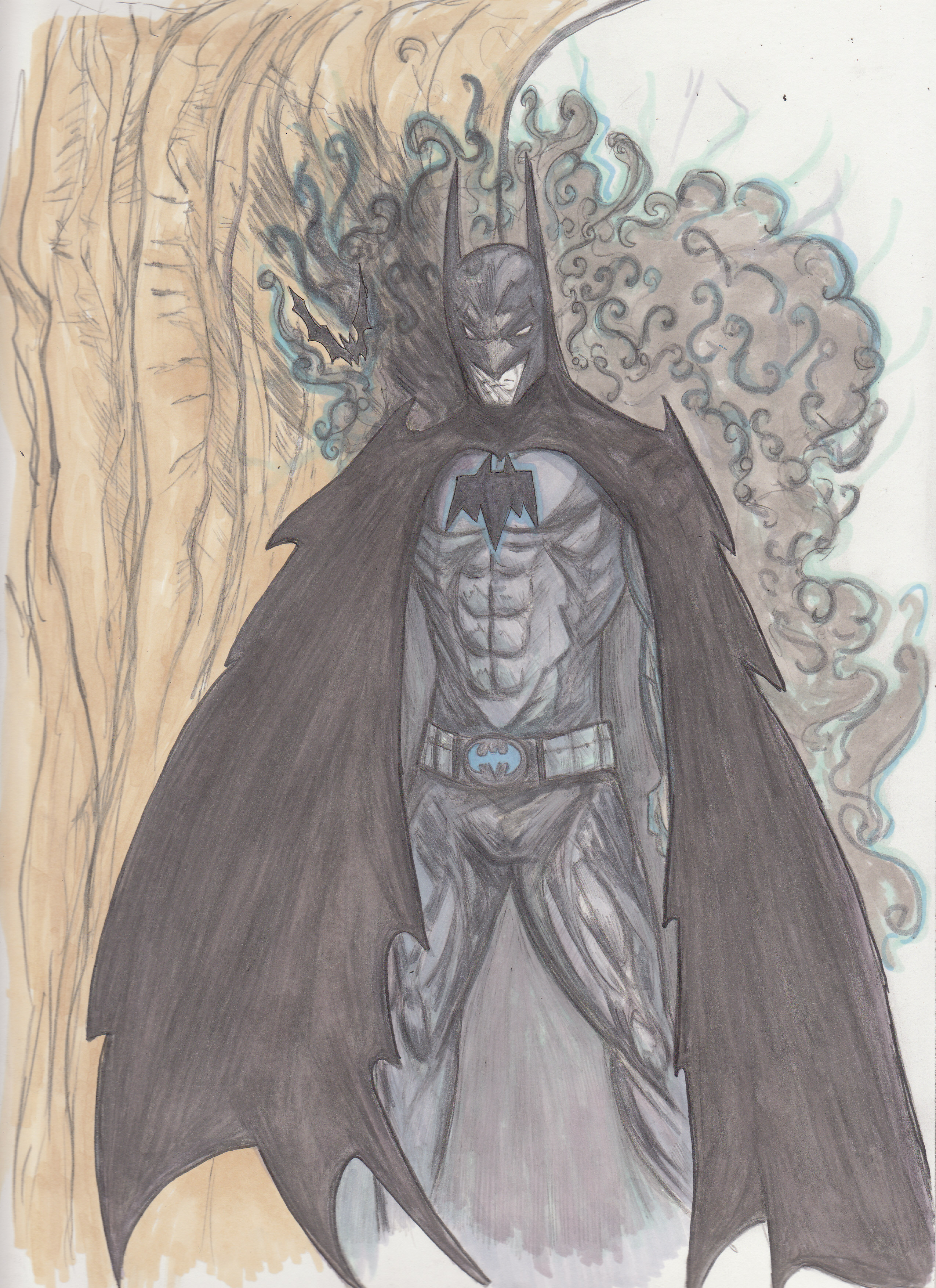 2550x3507 Need A Drawing Of Batman