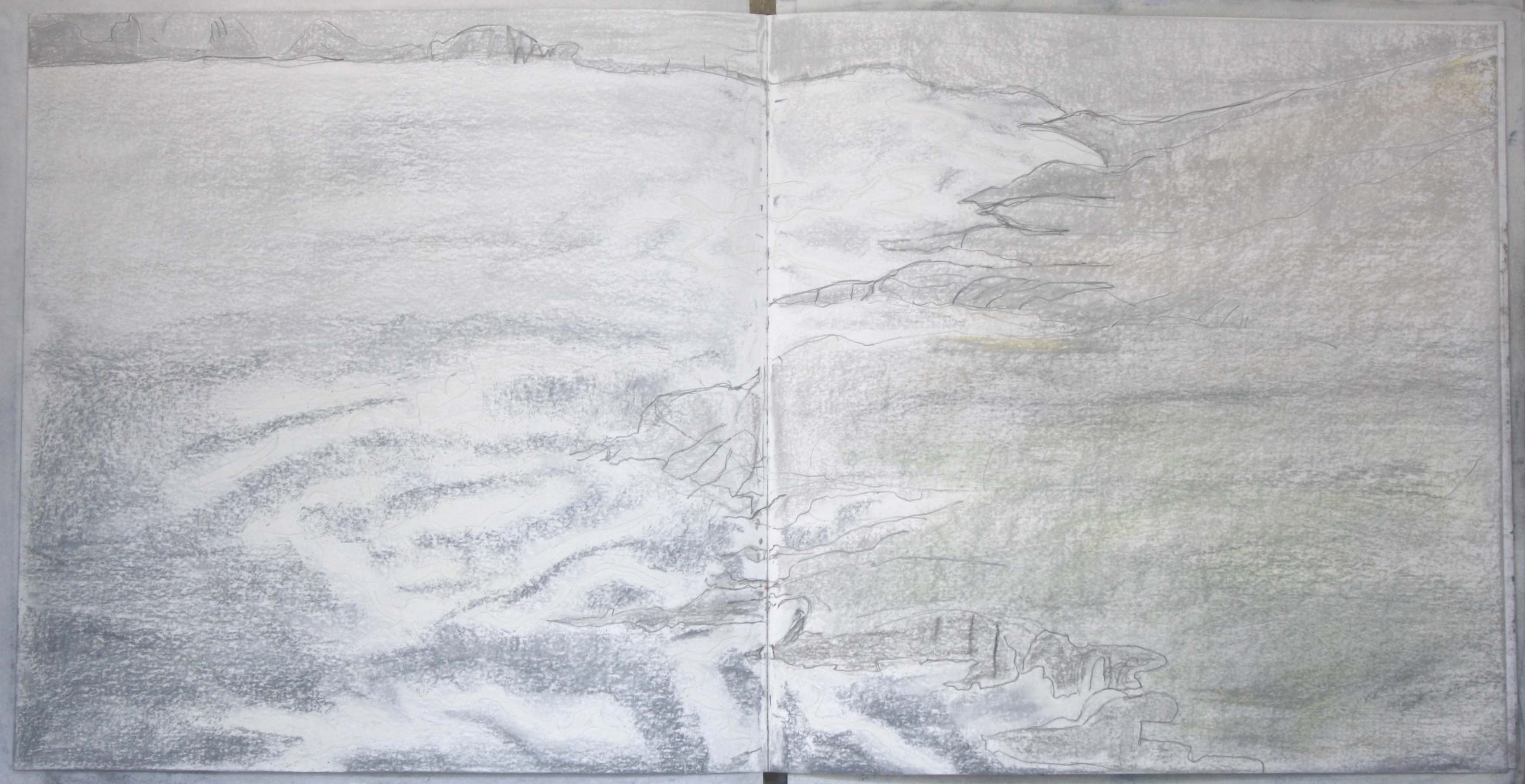 3508x1804 St Finans Bay Light And Mist Fion@ Cill Rialaig