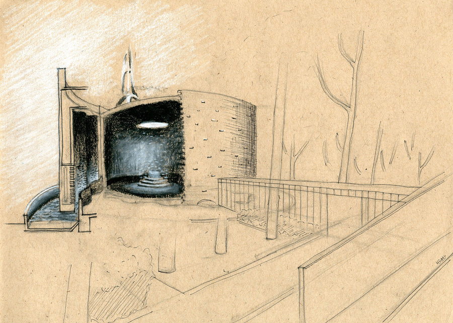 900x642 Mit Chapel Analytical Drawing By General Sau