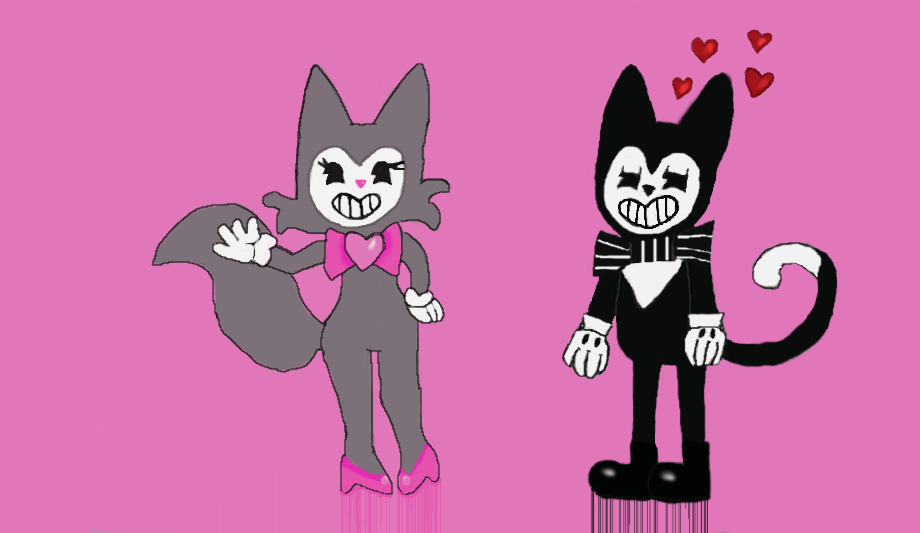 920x533 Gary X Mittens Drawing By Dustycraft