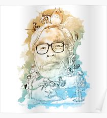 210x230 Hayao Miyazaki Drawing Posters Redbubble