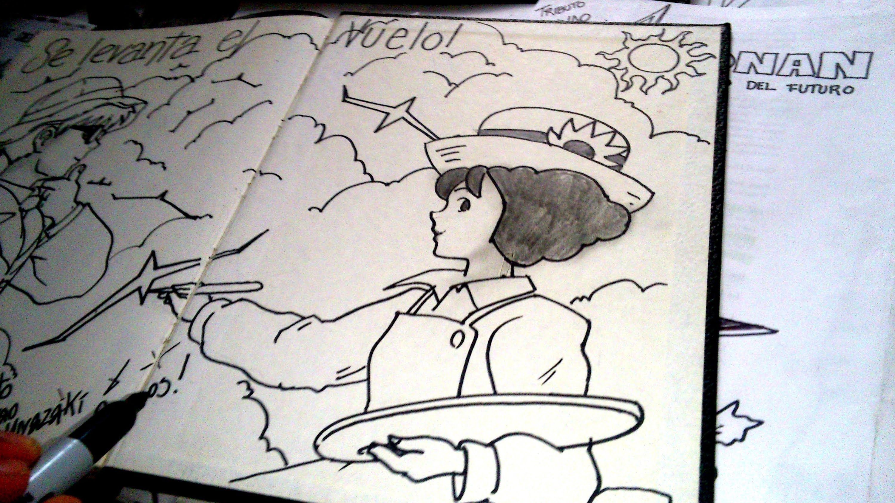 3000x1688 The Wind Rises Draw Dibuja A La Chica De The Wind Rises De Hayao