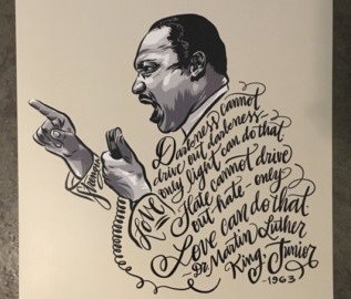 317x270 Martin Luther King Jr. Day Craft, Clipart, Sketch, Drawing