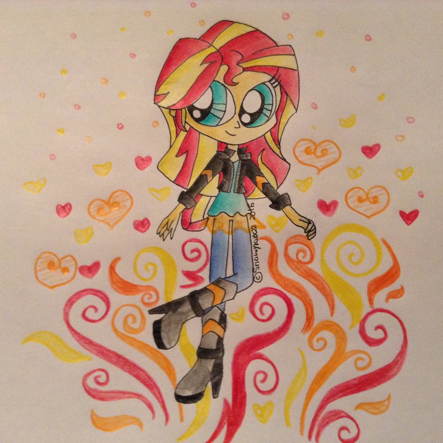 894x894 Mlpegsunset Shimmer By Snowyroxx22