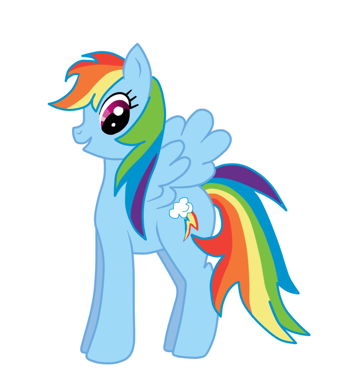 Mlp Rainbow Dash Drawing at GetDrawings | Free download