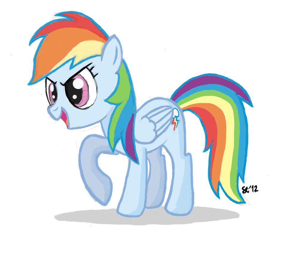 941x850 Rainbow Dash Painting By Saturtron