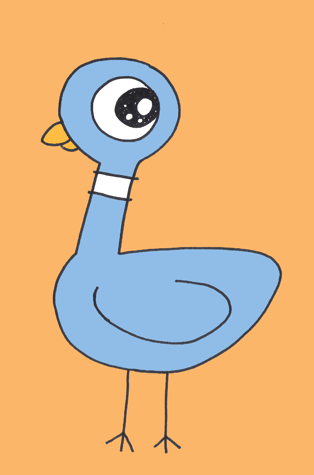 1049x1586 The Guardian Project Day 140 Drawing A Pigeon With Mo Willems