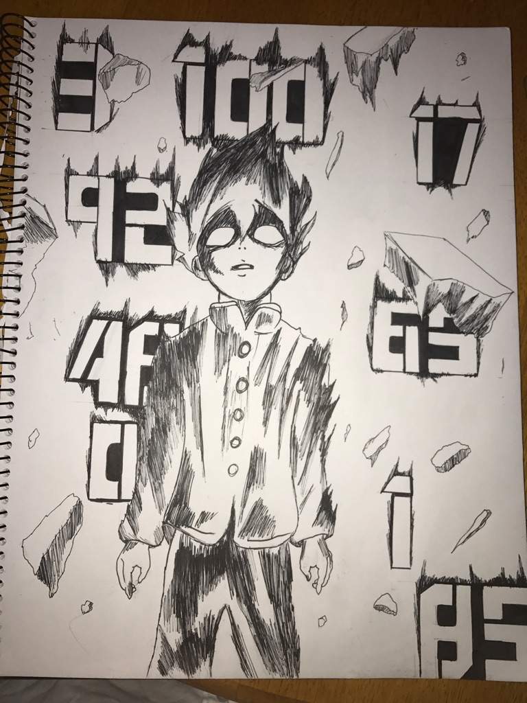 768x1024 Mob Psycho 100! Drawing Anime Amino