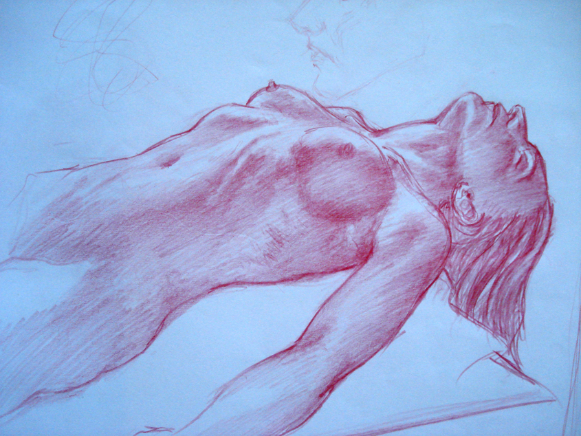 845x634 Life Model Drawing 14 By Sirfinn83
