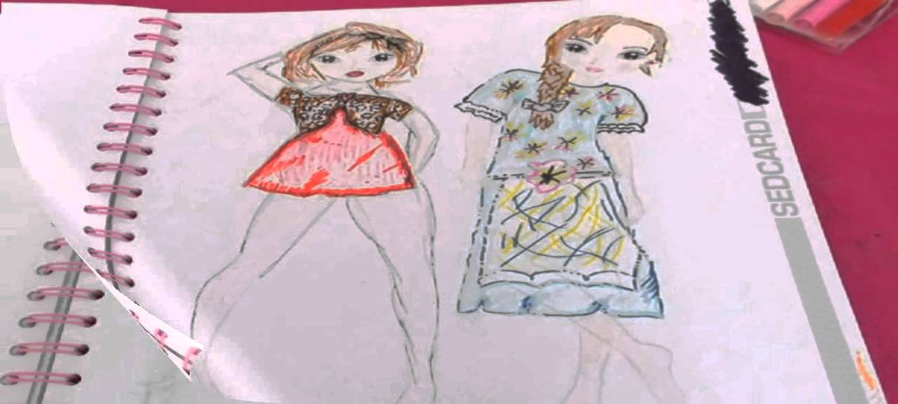 1280x576 Top Model Drawing Designs