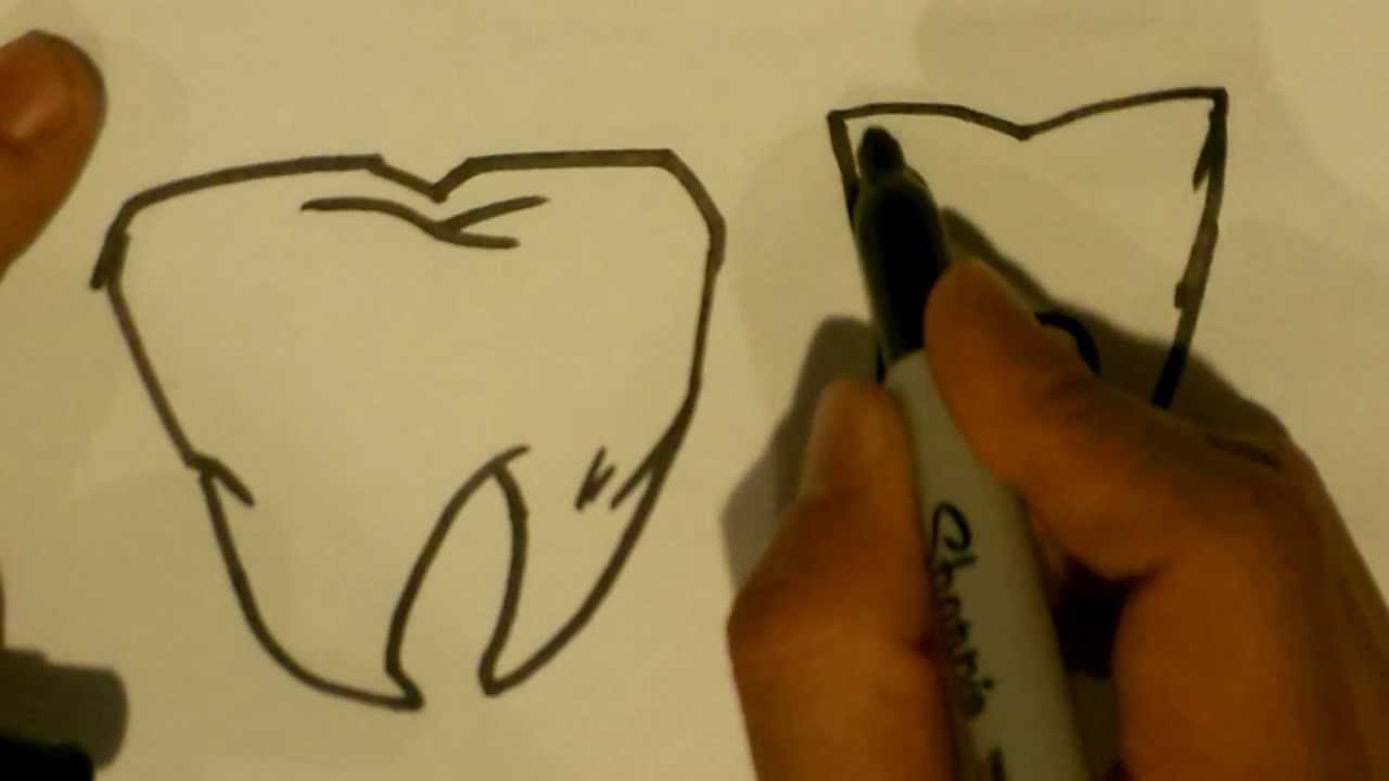 1280x720 How To Draw A Tooth
