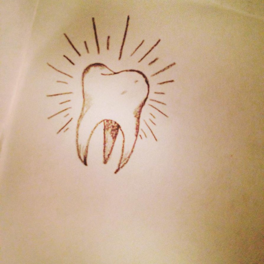 894x894 Wisdom Molar Tooth Tattoo Design By Anjaabsinthe