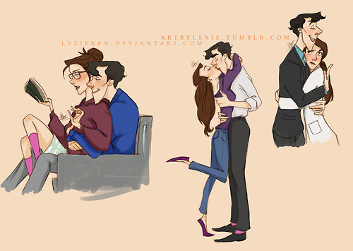 500x355 Sherlock X Molly I Ship It Like Fedex. And I Love Drawing Them