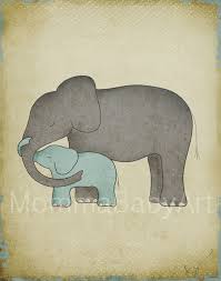 199x253 Mom Amp Baby Elephant