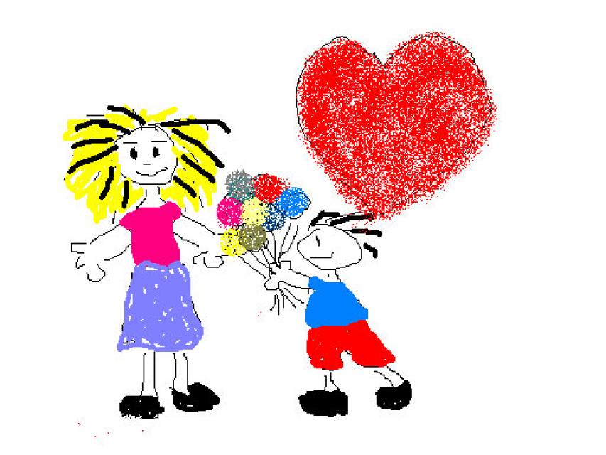 853x640 How To Draw Flowers For My Mom