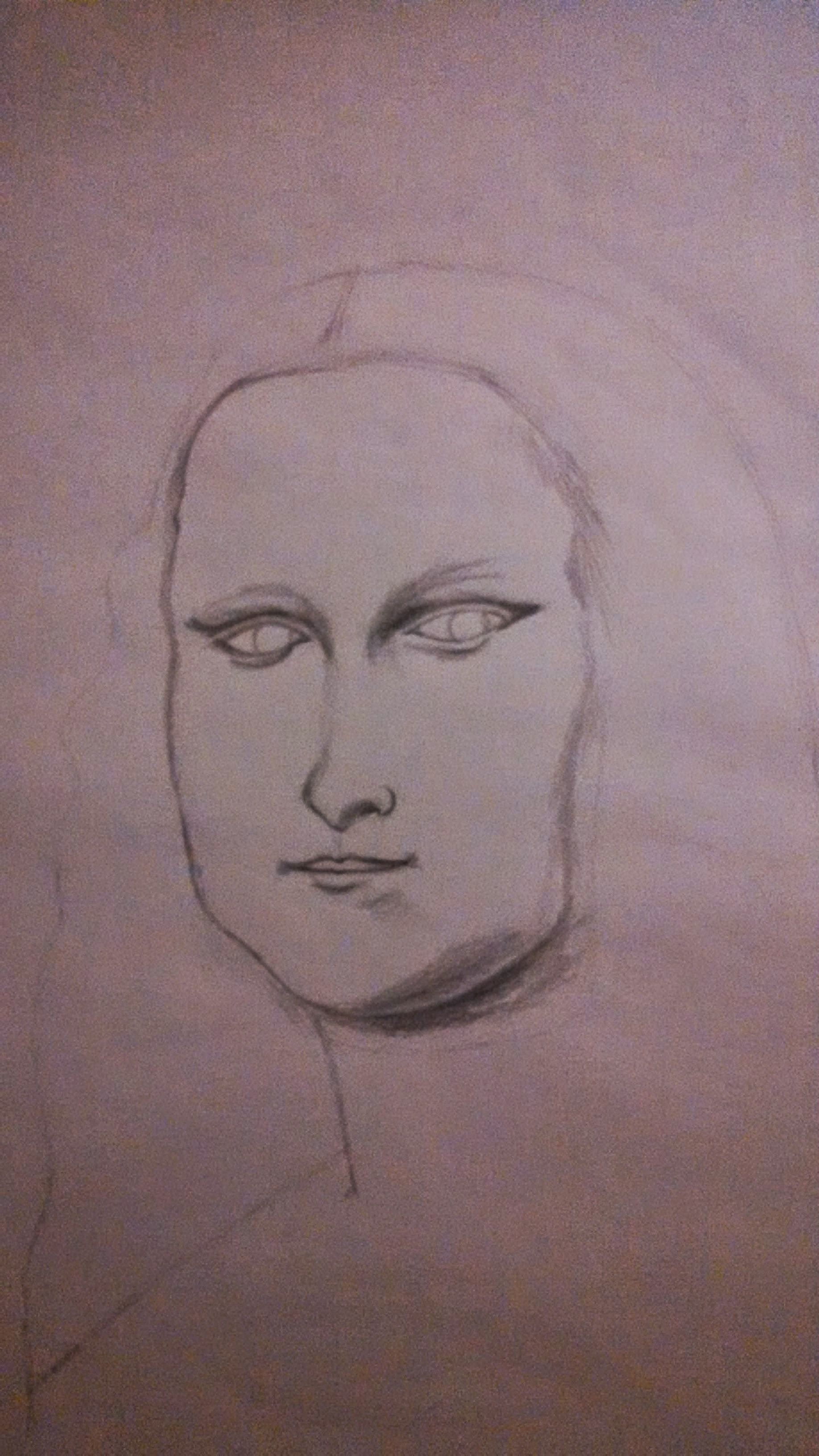 1836x3264 Mona Lisa Drawing Tutorial A True Inspiration Steemit