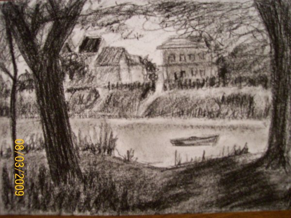 600x450 Drawing I Landscape Monet 2 By Peaceandthestar