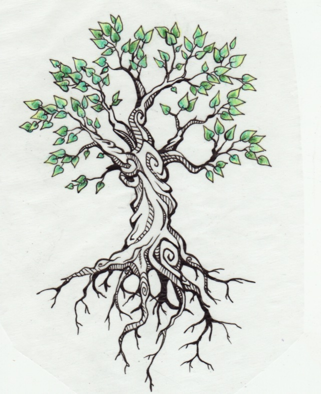 641x788 Tree Tattoo By Kittencaboodles