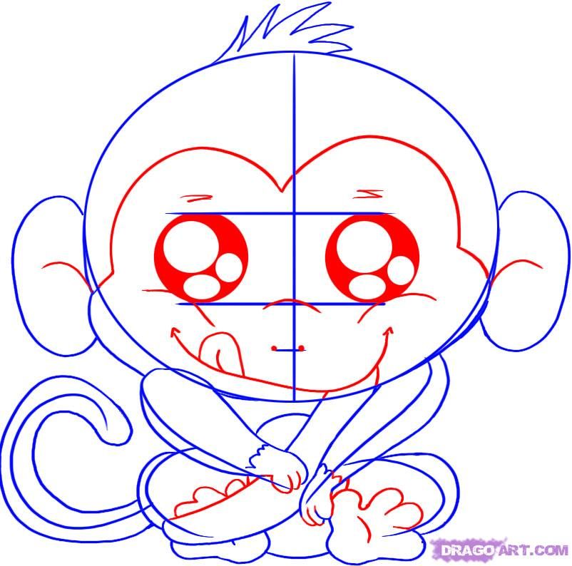802x794 How To Draw A Monkey Tips And Tricks To Drawing