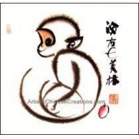 200x200 82 Best Monkey Images On Chinese Painting, Monkeys