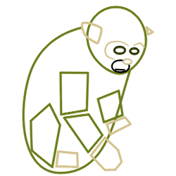 250x250 How To Draw A Monkey