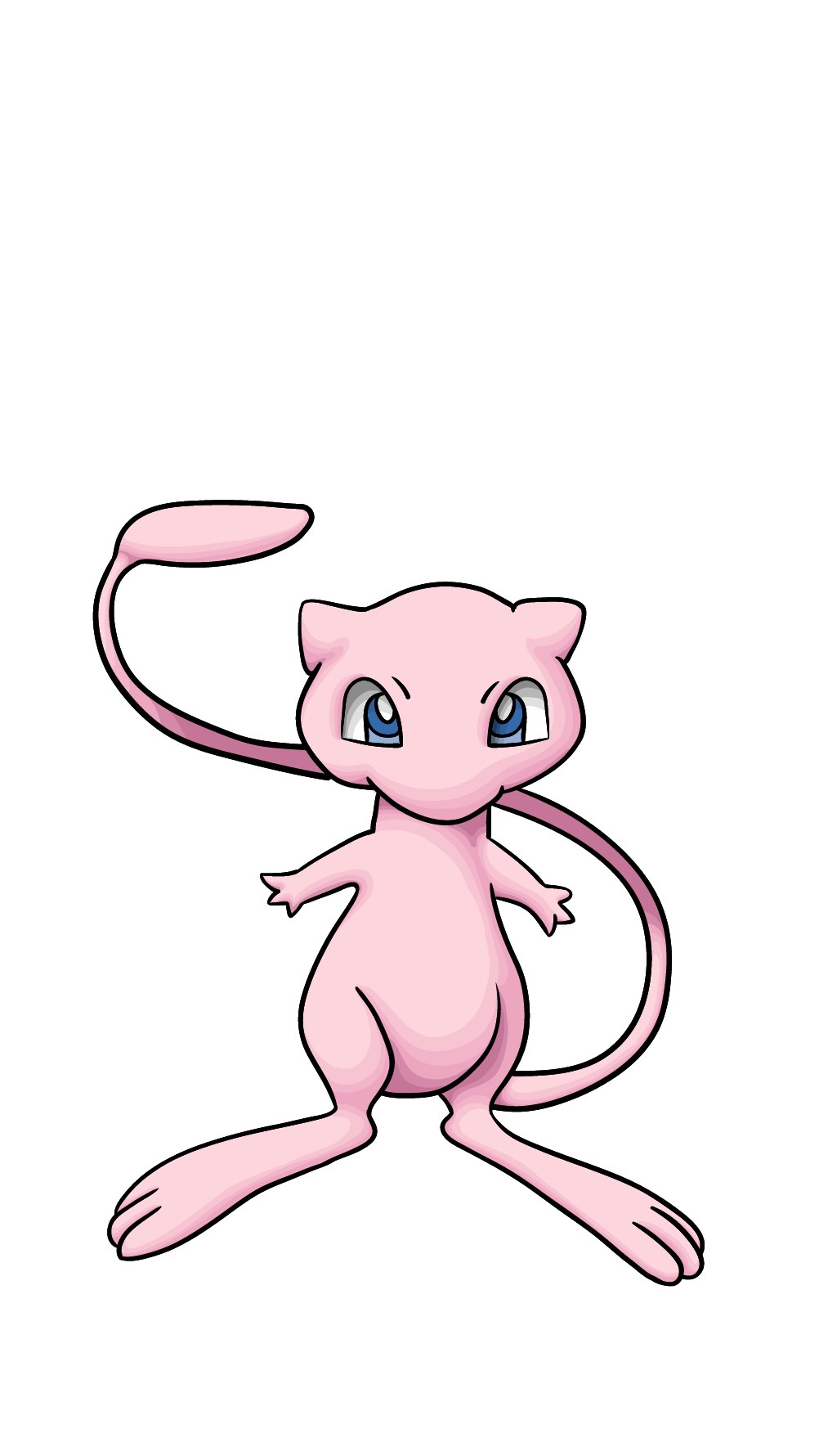 1002x1780 Learn How To Draw Mew From Pokemon Using Few Simple Drawing Steps