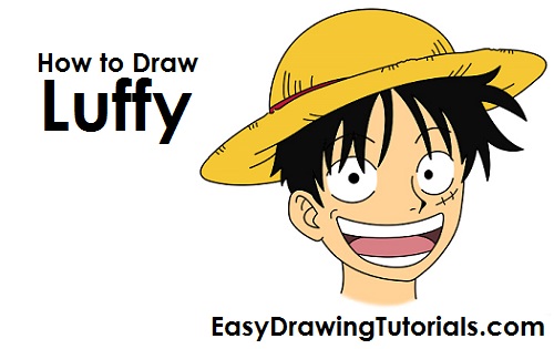 500x315 To Draw Monkey D. Luffy