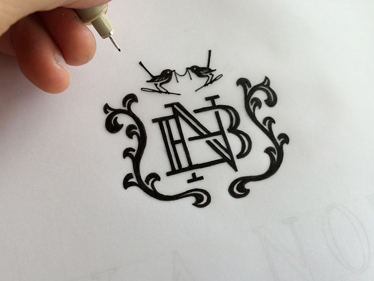 750x563 Learn To Draw A Monogram Sarah Dayan French Hand Lettering