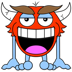 250x250 To Draw A Monster Cartoon Character