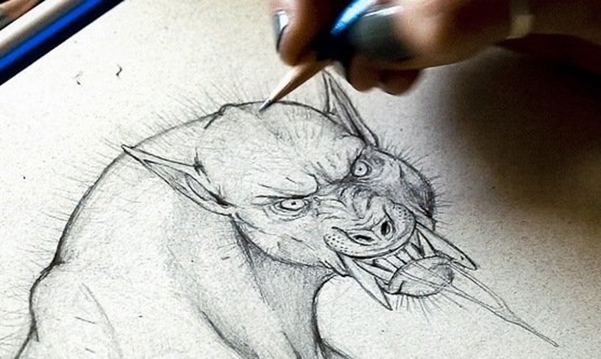 870x520 How To Draw A Werewolf