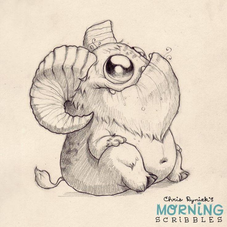 736x735 Image Result For How To Draw Monsters Creatures