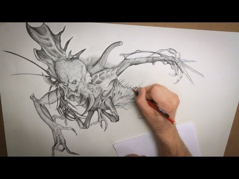 480x360 Monster Drawing Techniques