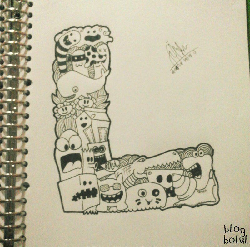 800x792 My First Hand Drawing Doodle Monster By Artndesignbolul