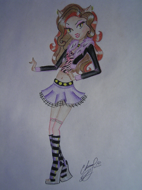 480x640 Monster High Drawings