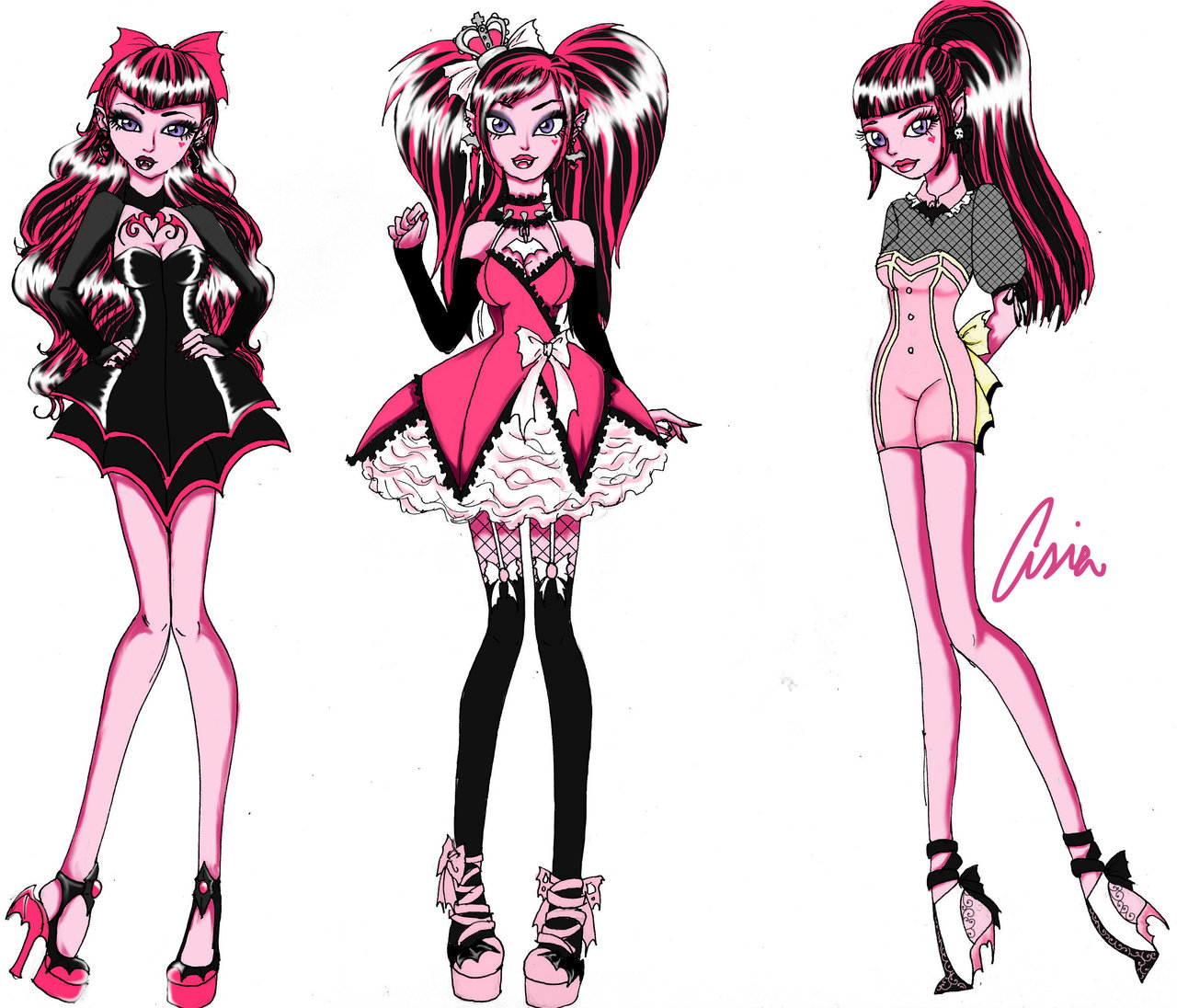 1280x1096 Draculaura Fashion Set Pt 2 By Persephonekat
