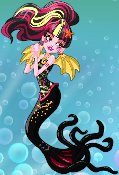 396x585 Monster High Great Scarrier Reef Draculaura By Unicornsmile