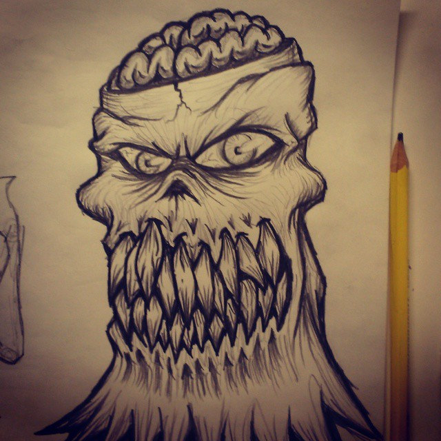 640x640 More Drawing Practice. Something Other Than A Girl.