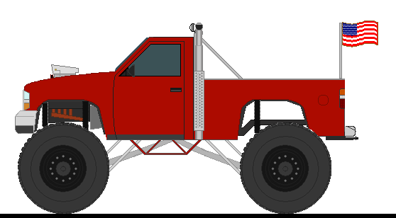 558x308 Lifted Chevy Truck Drawings A Chevy Pickup Monster Truck Kids