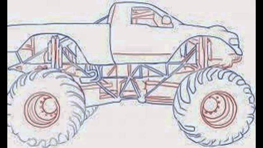 1048x590 Monster Truck Draw Steps