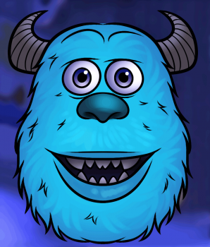 298x350 How To Draw How To Draw Sulley Easy