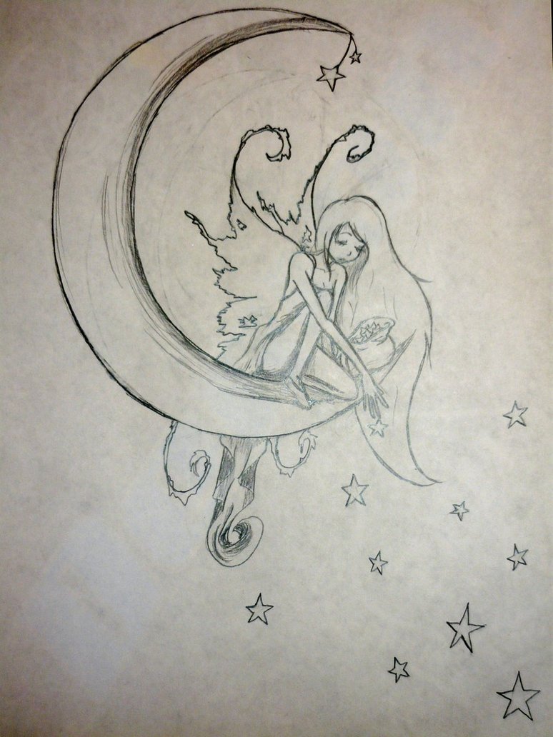  Moon And Star Drawing at GetDrawings.com Free for 