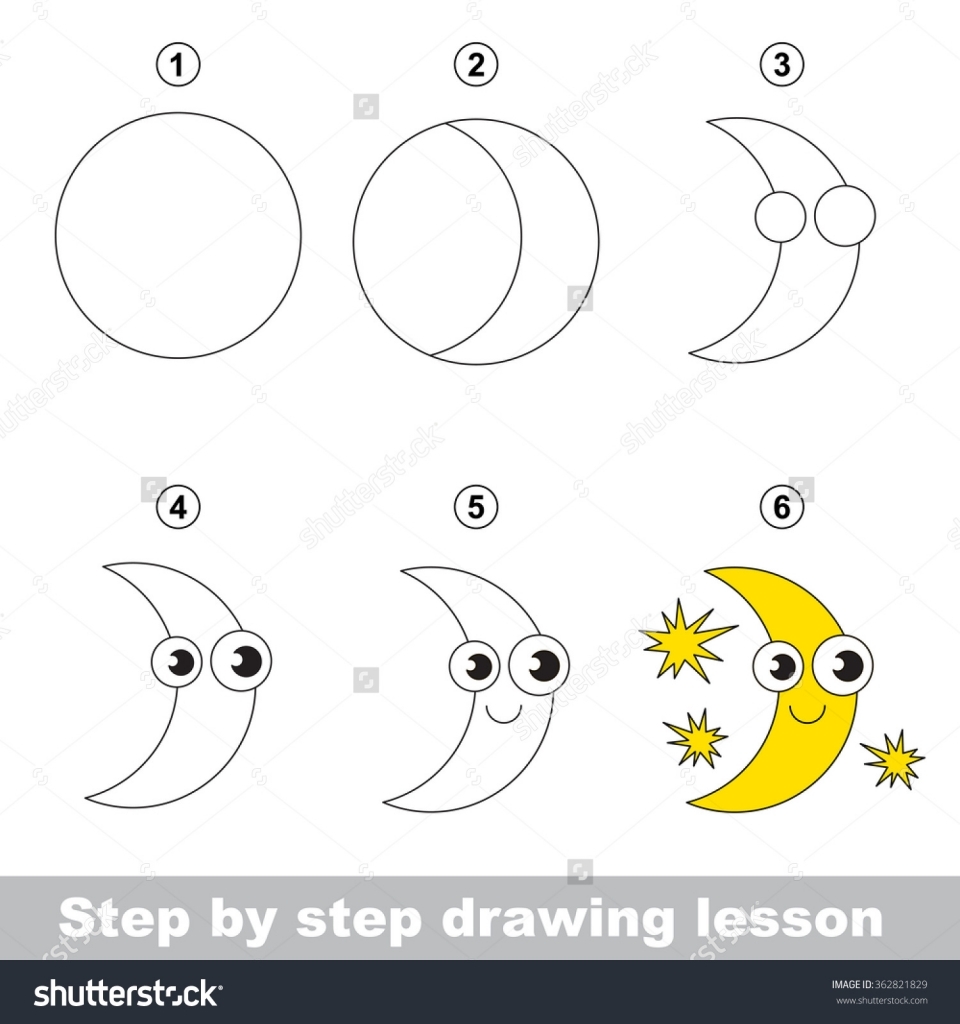 960x1024 Step By Step Drawings Step Step Drawing Tutorial Vector Kid Game