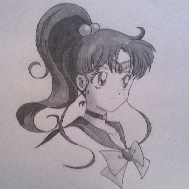 612x612 Super Sailor Jupiter Sailor Moon Drawing By Aletscalsone